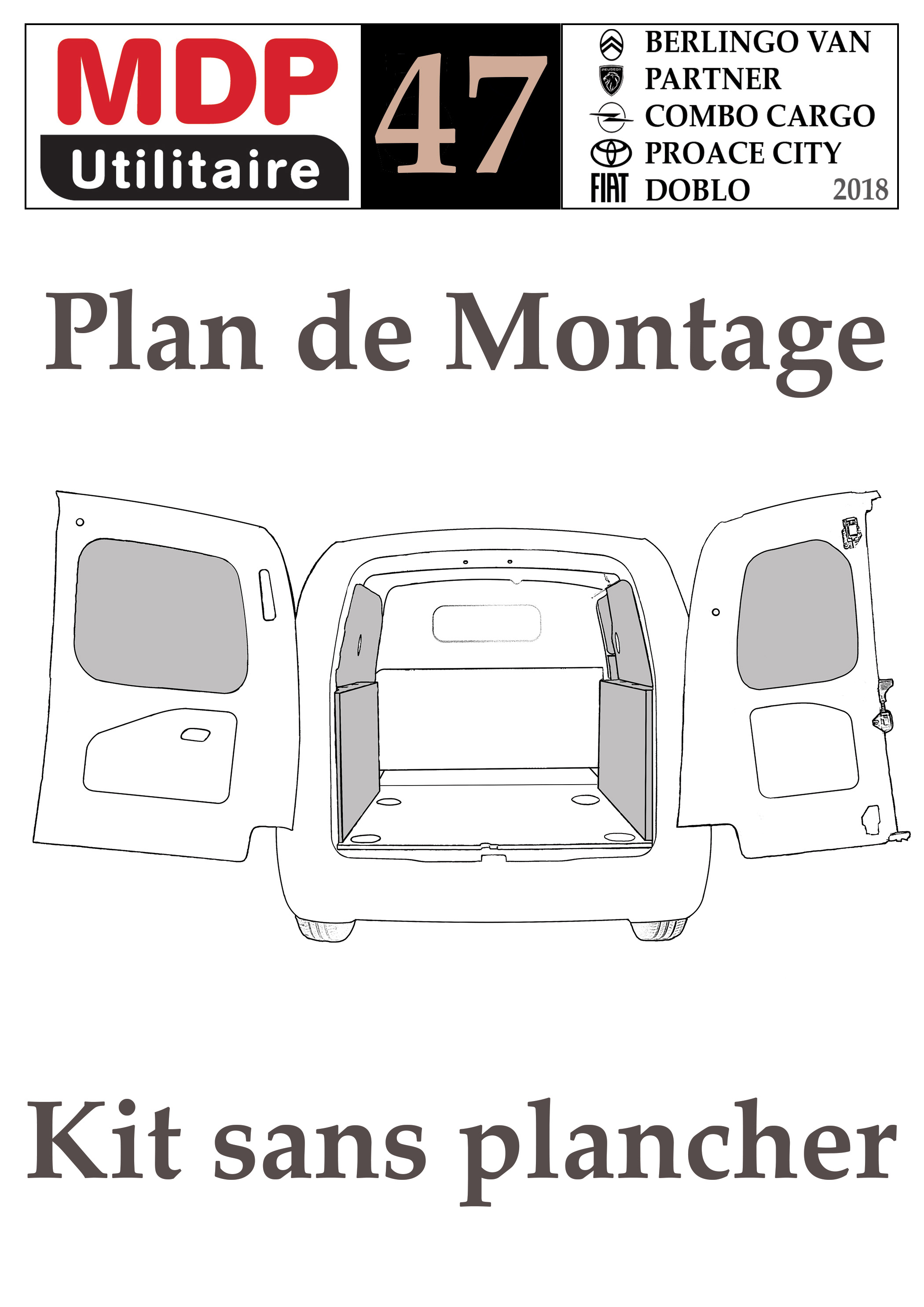 Notice 47-2 Kit sans plancher